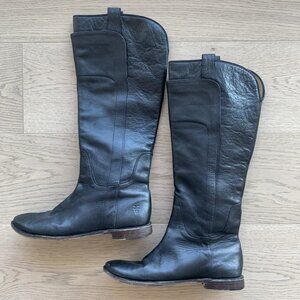 Frye Paige Tall Riding Leather Boots